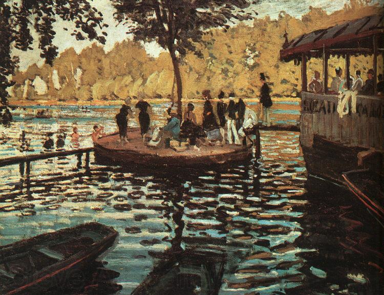 Claude Monet La Grenouillere Germany oil painting art